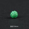 Accesorios de Jade Optimizados, Cuentas Verdes Secas, Cuentas Sueltas, Anillos Redondos, Cuentas de Loto Tejidas Hechas a Mano para DIY