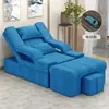 Sofá eléctrico para pedicura, bañera de pies, lavapiés, sofá para manicura, silla, masajeador de pies, reclinable para pestañas, centro de baño, cama de masaje para pedicura