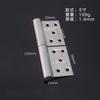 Bisagra de acero inoxidable directa de fábrica para puerta de baño de madera, bisagra silenciosa desmontable, accesorios de hardware