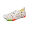 Nuevos zapatos de natación para niños, zapatos de buceo, zapatos de playa para exteriores, zapatos para rastrear arroyos para parejas, zapatos de snorkel descalzos, zapatos para vadear el agua para padres e hijos