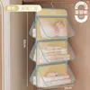 Bolsa de almacenamiento colgante para ropa interior, bolsa colgante mágica para guardar calcetines, organizador de calcetines de pared para armario de dormitorio estudiantil