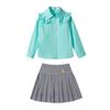 Ropa de clase para estudiantes de primaria Ropa de actuación de coro infantil de primavera y otoño Ropa de jardín de infantes Camisas para niños y niñas Traje de uniforme escolar