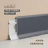Rodapié de Aleación de Aluminio a Presión Estilo Nuevo Rodapié 6cm 4cm Acero Inoxidable Ultradelgado Minimalista Rodapié Metálico
