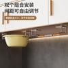 Estante de almacenamiento para baño, estante de almacenamiento para lavabo, inodoro montado en la pared sin perforaciones, gancho para lavabo, artefacto