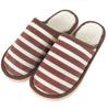 Pantuflas de algodón para el hogar, invierno, interior, suela gruesa antideslizante, estilo coreano para pareja, pantuflas cálidas, suela de espuma