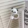 Explosiones transfronterizas caricatura tapa de silicón para popote vaso Stanley funda para popote de animal tapa de popote nueva de Amazon