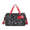 Nuevo 2026 Gran Capacidad Dibujos Animados Anime Casual Simple Bolso de Hombro Bolso Tote Bolsa de Gimnasio Bolsa de Viaje Corto
