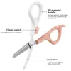 Tesoura de Cabelo para Bebê, Tesoura de Cabeleireiro Infantil, Ferramenta de Corte de Cabelo, Tesoura Odontológica, Conjunto para Uso Doméstico, Máquina de Cortar Cabelo para Franja de Bebê