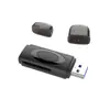 Lector de Tarjetas SD/TF 3.0 Personalizado USB 3.0 Tarjeta de Memoria Grabadora de Conducción Lector de Tarjetas Micro SD Fábrica