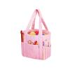 Bolsa Tote de Fio de Veludo para Armazenamento, Bolsa de Tricô de Grande Capacidade, Caixa de Armazenamento de Fio para Ferramentas de Crochê Portáteis
