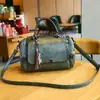 Bolso de Lujo Ligero de Alta Gama para Mujer Bolso Almohada Gran Capacidad Bolso de Hombro Único Bolso Cruzado Bolso de Axila Retro Literario Bolso de Mano para Mujer