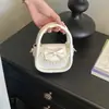 Bolsa de Mão Fofa e Estilosa para Meninas, Mini Carteira de Moedas, Versátil e Fashion com Laço de Renda, Bolsa Transversal Infantil