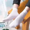 Meias masculinas finas de seda para o verão, algodão mercerizado, multicoloridas, meias de cano médio, listras finas retas masculinas, meias masculinas atacado, meias masculinas de cano médio