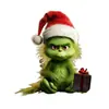 Novo Produto Transfronteiriço Desenho Animado Pingente de Carro do Grinch Infantil Pingente de Árvore de Natal Decoração para Casa