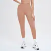 Pantalones de Yoga Ajustados de Control de Abdomen Sin Costuras Estilo Trasero de Melocotón para Mujer Ropa Exterior Deportiva para Correr Pantalones de Fitness de Secado Rápido 7655