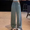 Jeans Retro Americanos con Pedrería para Mujer Estilo Nuevo Cielo Estrellado Pesado Chica Caliente Millennial Pantalones Largos Brillantes