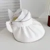Sombrero de Protección Solar de Nuevo Estilo para Mujer, Sombrero de Sol de Ala Ancha para Verano, Sombrero de Copa Abierta Que Hace que la Cara Parezca Más Pequeña, Protección UV, Se Puede Usar para Cola de Caballo, Sombrero de Sol