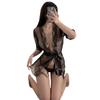 El Amor Es Como Ropa Interior Sexy para Mujeres Tallas Grandes Pijamas Sexy Puro Deseo Transparente Pasión Tentación Pecho Pequeño Mostrar Conjunto Grande 8011