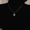 Corrente de Suéter Moda Versátil Super Fada Corrente Fina Simples Luxo Leve High-End Corrente de Clavícula Presente de Aniversário para Namorada