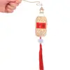 Linterna de tejido de bambú para el Día de Año Nuevo, linterna mini brillante de mano, paquete de materiales para manualidades DIY para niños, estilo antiguo, bote pequeño