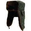Gorro Lei Feng de Tabla de Nieve Protección contra el Frío de Invierno Alto Peso Forrado de Polar Protección para las Orejas Ciclismo al Aire Libre Sombrero Cortavientos Sombrero del Noreste Retro Cálido