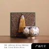 Novo Conjunto de Bule Azul e Branco Banhado a Prata Estilo Chinês para Uso Doméstico, Conjunto de Chá Kung Fu, Conjunto para Presente, Xícaras de Chá e Bule de Alta Qualidade