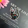 Comer Criativo Macarrão Gato Fantasma Fofo Corte Acrílico Desenho Animado Colorido Padrão Dragão Folha de Acrílico Atacado