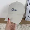 Gorra de Béisbol Suave con Bordado de Letra Simple para Mujer, Gorra Casual Estilo Coreano para Adelgazar el Rostro, Visera Versátil para Primavera y Verano