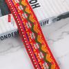 Cinta Jacquard de Girasol Estilo Étnico Borde de Dragón 4.5cm Encaje Ropa Accesorios para Cuello de Ropa Sombrero
