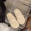 Sapatos de Feijão de Vento, forrados com fleece, novo estilo 2026, de sola plana, sapatos de algodão de sola macia, estilo coreano, estilo fada, outono/inverno, sapatos fofos, gentis e femininos