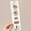 Pinzas para el Cabello de Bebé para Niñas, Pinzas para el Cabello que No Dañan el Cabello, Pinzas para el Cabello para Recién Nacidos, Accesorios para el Cabello para Niños Pequeños y Bebés con Cabello Fino