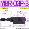 Mbr-03P Hidráulico 06A Regulador de Pressão Mg Sobreposto Spr Dyj Válvula Redutora de Pressão Mbrv-02P 03A 04B