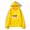Sudadera con capucha gráfica de cita de anime con estampado de anime de comercio exterior Sudadera Naruto suéter pareja Suéter para hombre