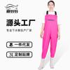 Roupas femininas impermeáveis de uma peça Calças de água de corpo inteiro Terno de jogo de água Calças de chuva de uma peça com sapatos de chuva Reservatório Equipamento de condução marítima