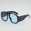 Óculos de Sol Aviador Estilo Europeu e Americano Cor Jelly Gradiente Cor Dopamina Tendência Street Style Anti-UV 2025
