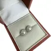 Aretes de Perlas de Agua Dulce de 6-7 mm Plata Esterlina S925 Girasol Plata Esterlina Aretes de Perlas Genuinos Cielo Extremadamente Brillante