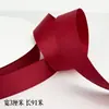 Fita vermelha fita bordô fita de cetim fita de seda fita para embalagem de bolo decoração de fita para buquê fita vermelha fita trançada