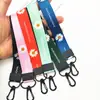 Fivela dois em um Margarida Fita de cordão para celular cordão longo curto etiqueta de cordão corda anti-perda cordão de celular conveniente