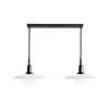 Lámpara Colgante de Vidrio Ph3 Bauhaus de Diseñador Danés para Dormitorio, Estilo Nórdico, Lámpara UFO de Hotel de Moda, Lámpara Colgante Decorativa de Lujo