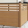 Fabricante de paneles de pared de madera plástica, patio, valla de madera plástica, valla, valla de madera plástica, valla, pared divisoria