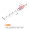 Cabeça de Polimento de Silicone, Cabeça de Polimento de Reparo de Moldes e Polimento de Precisão, Cabeça de Polimento de Borracha de Silicone de Aço Inoxidável com Haste de 2,35mm