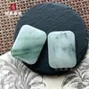 Colgante de gota de agua Xinjiang Tianshan Cui, jade dorado, jade blanco, colgante de jade para hombres y mujeres, cadena de suéter, suministro en vivo al por mayor