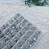 Decoraciones Súper Brillantes de Cristal K9 tipo Caramelo de Roca para Uñas con Sin Base, Pedrería Apilada, Pedrería Rectangular Colorida Deslumbrante para Uñas
