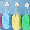Estropajo de Baño para Niños, Toalla de Baño con Forma de Guisante, Esponja de Baño, Esponja de Baño para Bebés, Toalla Exfoliante de Baño, Esponja de Baño para Bañarse
