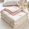 Novo Colchão de Verão 100% Algodão, Colcha de Ar Condicionado, Colcha Fina de Algodão Puro para Verão, Lavável à Máquina, Colcha Fina de Verão para Uma Pessoa