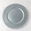 Plato Base de Plástico Estilo Europeo y Americano Banquete de Bodas Fiesta Decoración de Frutas Navidad 13 pulgadas