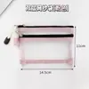 Portatarjetas de Doble Capa, Bolsa para Guardar Documentos, Bolsa Portátil para Guardar Licencia de Conducir, Bolsa con Cremallera para Pasaporte y Libro de Registro Familiar, Todo en Uno