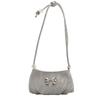 Bolsa feminina casual, doce e fofa, verão 2024, bolsa casual, laço simples, pequena bolsa quadrada, bolsa de ombro transversal da moda