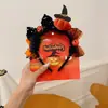 Sombreros de Halloween transfronterizos: Diadema de felpa de fantasma de calabaza, diseño versátil de nicho, disfraz de cosplay, accesorio para el cabello peculiar para mujeres