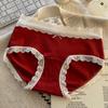 Ropa Interior de Algodón Puro para Mujer con Lazo y Estampado Floral, Ropa Interior de Algodón Puro para Niñas Jóvenes y Estudiantes, Calzones de Algodón Puro en la Entrepierna, 7A Antibacteriano